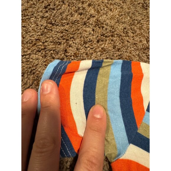 Kozi & Co Baby Romper 2T Striped Short Sleeve Bamboo Outfit With Snap Closures & - Picture 4 of 6